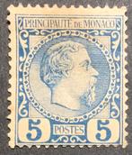 Monaco. 1885. Mi:3. Charles lll. MH., Postzegels en Munten, Ophalen of Verzenden, Monaco, 1885. Charles lll. (*)., Postfris