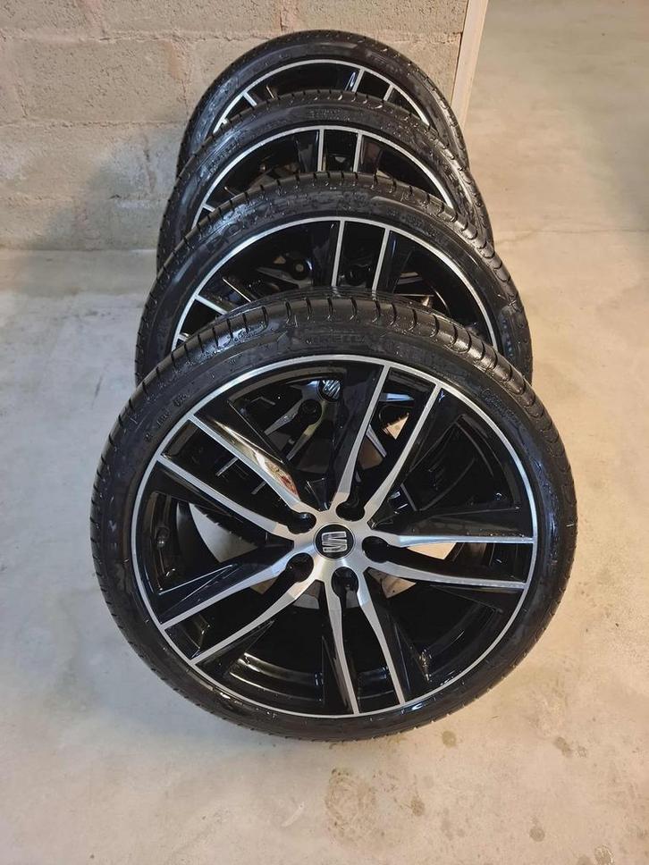 Jantes 5x112 19’ Seat, Auto-onderdelen, Banden en Velgen, Banden en Velgen, Zomerbanden, 19 inch, 235 mm, Personenwagen, Gebruikt