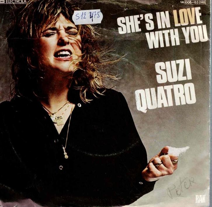 Vinyl, 7"   -   Suzi Quatro – She's In Love With You, Cd's en Dvd's, Vinyl | Overige Vinyl, Overige formaten, Ophalen of Verzenden