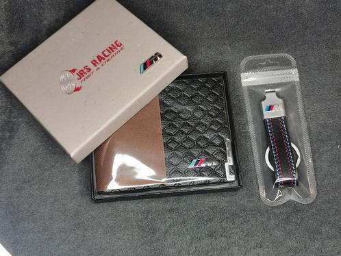 M-Performance (BMW) Portemonnee + Sleutelhanger, Handtassen en Accessoires, Portemonnees, Nieuw, Zwart, Ophalen