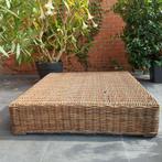 Rotan vierkante lage tafel, Jardin & Terrasse, Enlèvement, Utilisé, Carré, Autres matériaux