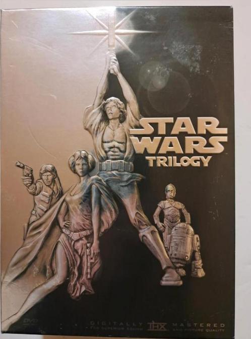 Star Wars Trilogy (4 disc) IV, V, VI, Cd's en Dvd's, Dvd's | Science Fiction en Fantasy, Zo goed als nieuw, Science Fiction, Boxset