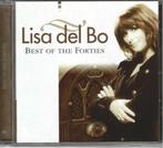 CD Lisa Del Bo – Best Of The Forties, Cd's en Dvd's, 2000 tot heden, Ophalen of Verzenden, Zo goed als nieuw