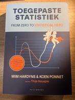 Wim Hardyns - Toegepaste statistiek, Ophalen of Verzenden, Wim Hardyns; Koen Ponnet