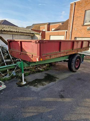 Kar voor traktor 40pk hydrolisch kippen 3,5ton laadvermogen, Zakelijke goederen, Landbouw | Werktuigen, Ophalen, Transport