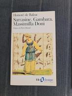 Frans boek : Sarrasine , Gambara ,... / Honoré de Balzac, Ophalen of Verzenden