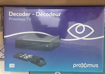 Proximus V5-decoder met nieuwe en verzegelde harde schijf beschikbaar voor biedingen