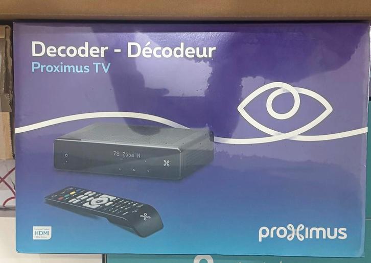 Proximus V5-decoder met nieuwe en verzegelde harde schijf, Computers en Software, Capture cards, Nieuw, Ophalen of Verzenden