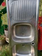 Evier inox   20€, Ophalen of Verzenden, Gebruikt