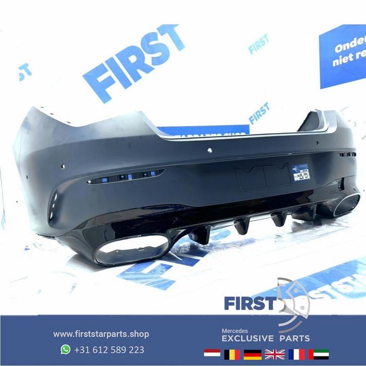 W118 CLA35 AMG ACHTERBUMPER origineel Mercedes CLA Klasse A1, Auto-onderdelen, Carrosserie, Bumper, Mercedes-Benz, Achter, Gebruikt