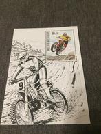Post zegel Motocross, Postzegels en Munten, Ophalen of Verzenden, Postfris, Sport