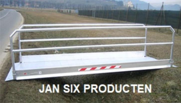 voetgangersbrug alu. opvouwbare en verwijderbare zijkanten, Diversen, Rolstoelen, Nieuw, Ophalen