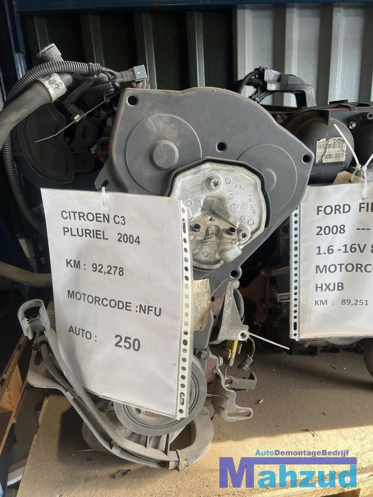 CITROEN C3 PLURIEL 1.6 NFU Motorblok motor moteur, Auto-onderdelen, Motor en Toebehoren, Citroën, Gebruikt, Ophalen of Verzenden
