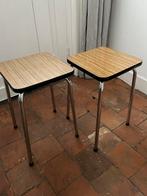 VINTAGE KRUKJES KRUKJE 2 STUKS CHROOM  ZGSTAAT!, Ophalen of Verzenden