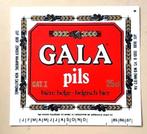 Bieretiket "Gala-Pils" (Diest), Verzamelen, Biermerken, Ophalen of Verzenden, Zo goed als nieuw