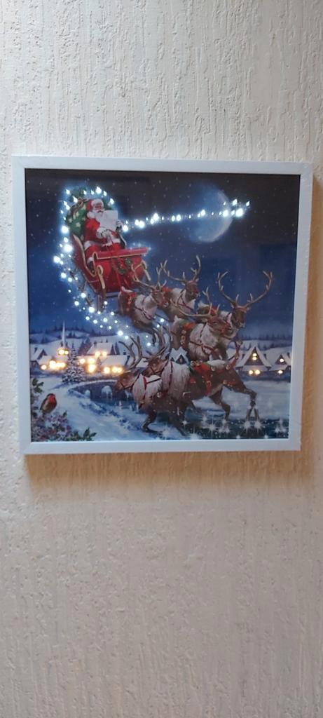 Tableau lumineux de Noël, Diversen, Kerst, Zo goed als nieuw, Ophalen of Verzenden