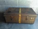 VINTAGE KOFFER, Gebruikt, Metaal, 35 tot 45 cm, Ophalen