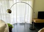 XL Booglamp Inox + marmer, Ophalen, 100 tot 150 cm, Zo goed als nieuw, Metaal