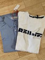 Hemd en t-shirt - maat 134, Ophalen of Verzenden, Gebruikt, Jongen, Shirt of Longsleeve