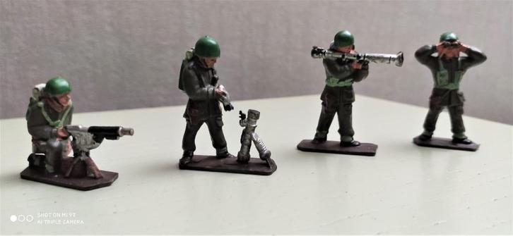 14 figuren vintage Lone Star Harvey-serie - WO2-soldaten, Kinderen en Baby's, Speelgoed | Educatief en Creatief, Gebruikt, Ophalen of Verzenden