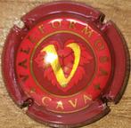 Capsule Cava d'Espagne VALLFORMOSA bordeaux & or nr 1026, Collections, Vins, Enlèvement ou Envoi, Espagne, Vin blanc, Neuf