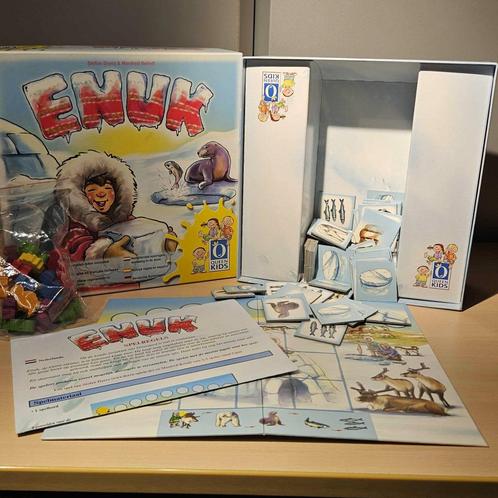 Enuk bordspel, Hobby & Loisirs créatifs, Jeux de société | Jeux de plateau, Comme neuf, Enlèvement ou Envoi