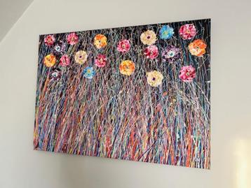 Bloemen schilderij, Enlèvement