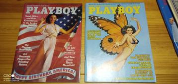 5 Vintage Amerikaanse Playboy - 1968, 1975 en 1976 beschikbaar voor biedingen