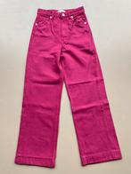 Broek jeans fuchsia wide leg Zara 170 (34) NIEUW, Kinderen en Baby's, Kinderkleding | Maat 170, Nieuw, Meisje, Ophalen of Verzenden