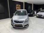 Opel Zafira 1.6 BENZINE 7 ZIT, Auto's, Gebruikt, Zwart, 7 zetels, Bedrijf