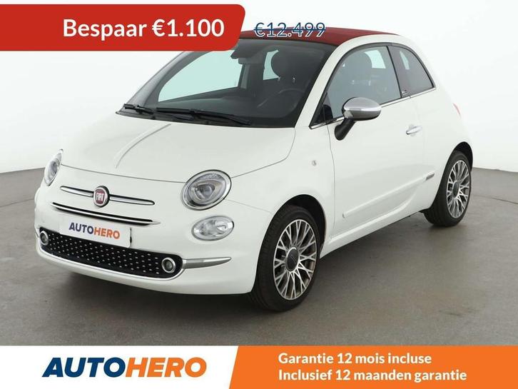 Fiat 500C 1.2 Star (bj 2020), Auto's, Fiat, Te koop, 500C, ABS, Airbags, Airconditioning, Android Auto, Apple Carplay, Bluetooth