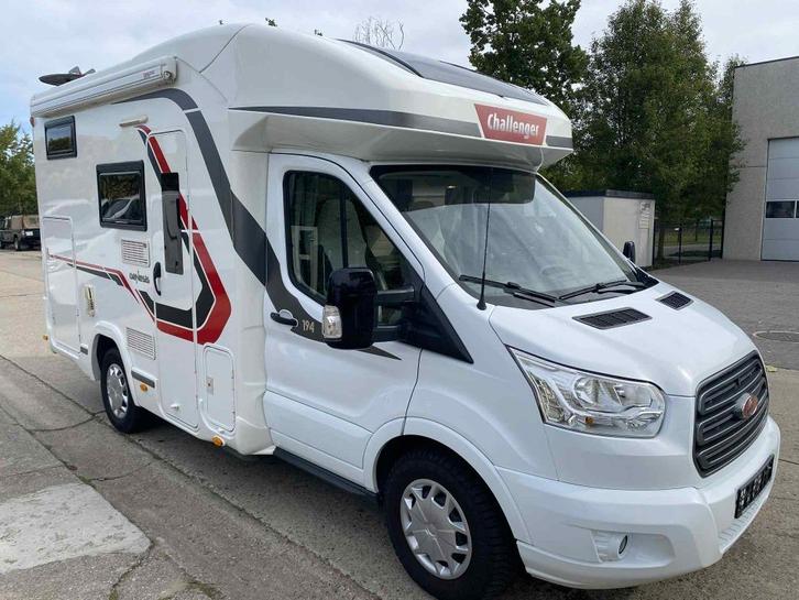 Challenger 194 Genisis, Caravans en Kamperen, Mobilhomes, Bedrijf, tot en met 4, Half-integraal, Challenger, Ford, Boiler, Fietsendrager