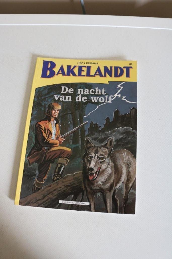 Bakelandt Nr 83 : De nacht van de wolf - sc - 1e druk 2002, Boeken, Stripverhalen, Zo goed als nieuw, Eén stripboek, Ophalen of Verzenden
