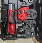 Milwaukee M12 HPT perstang met bekken 2x accu en lader, Ophalen of Verzenden, Zo goed als nieuw