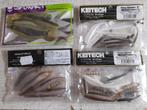 Lot de 30 leurres souples – Keitech, Lake Fork, Bifa, Gunky, Ophalen of Verzenden, Zo goed als nieuw