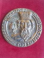 1980 Polen Wroclaw numismatisch congres medaille brons, Postzegels en Munten, Penningen en Medailles, Verzenden, Brons