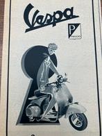Vespa vintage reclame jaren 60, Verzamelen, Merken en Reclamevoorwerpen, Ophalen of Verzenden