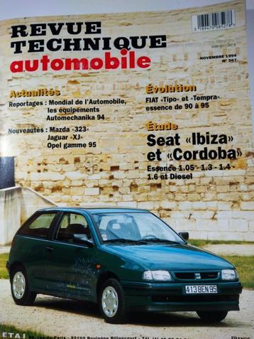 RTA - Seat Ibiza - Cordoba - Fiat Tipo et Tempra - n567