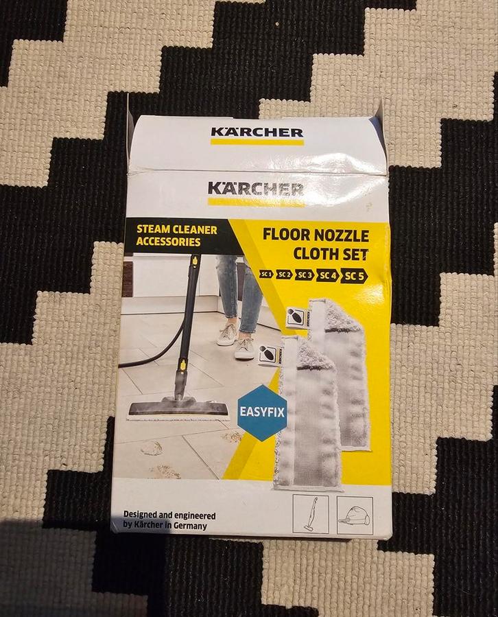 Kit de lingettes et accessoires pour nettoyeur à vapeur Karc, Maison & Meubles, Produits de nettoyage, Autres types, Enlèvement ou Envoi