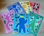 Sticker Sheets Rainbow friends Mario Bros, Bricolage, Enlèvement ou Envoi, Neuf