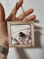 Handgemaakte houten wanddecoratie Vogel iconen, Huis en Inrichting, Ophalen of Verzenden