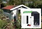 Off-grid Zonne-energie Installatie Chalet Tiny House Loods, Doe-het-zelf en Bouw, Ophalen of Verzenden, Nieuw, Compleet systeem