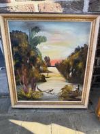 Congolees schilderij, Ophalen