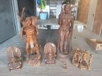 Statues uniques en bois de chêne, Maison & Meubles, Accessoires pour la Maison | Statues de Bouddha, Comme neuf, Enlèvement ou Envoi
