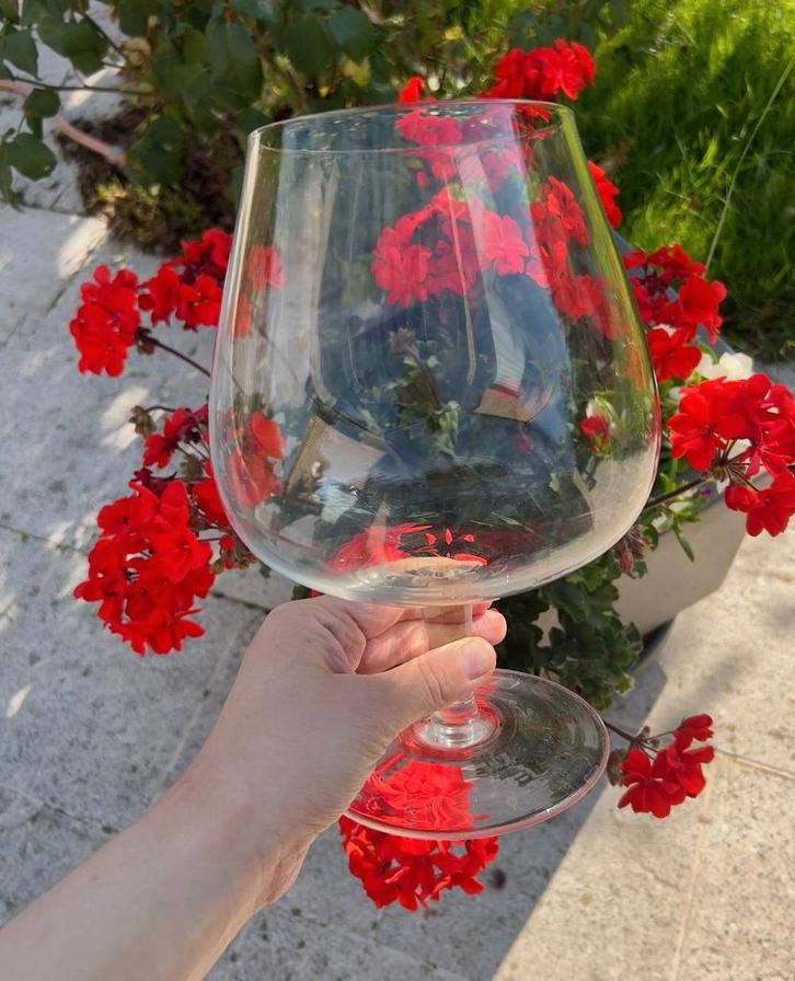 Verre à pied décoratif, Verzamelen, Glas en Drinkglazen, Gebruikt, Ophalen of Verzenden