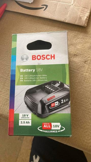 Batterie au lithium-ion 18 V 2,5 Ah, version Pro