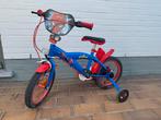 Spiderman fiets - 12 inch, Fietsen en Brommers, Fietsen | Kinderfietsjes, Ophalen, Zijwieltjes