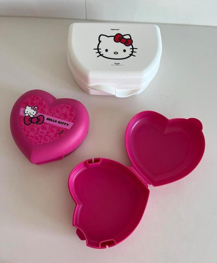Nieuw van Tupperware! Hello Kitty doosjes, Huis en Inrichting, Keuken | Tupperware, Nieuw, Ophalen of Verzenden
