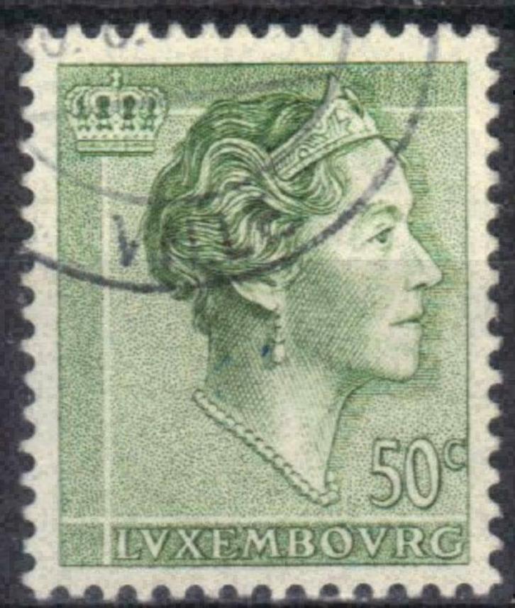 Luxemburg 1960-1964 - Yvert 582 - Groothertogin Charlot (ST), Postzegels en Munten, Postzegels | Europa | Overig, Gestempeld, Luxemburg