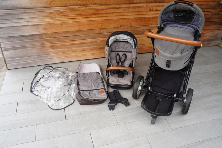 Mutsy EVO Nomad kinderwagen, Kinderen en Baby's, Kinderwagens en Combinaties, Zo goed als nieuw, Kinderwagen, Mutsy, Met reiswieg